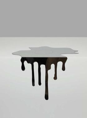 简约现代不锈钢金属立体摆件样板间客厅桌面软装饰创意轻奢工艺品