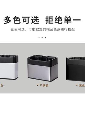 商用啡电咖啡粉碗229清器洁吧台咖啡粉渣桶咖手柄动清洁器