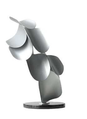 别墅办公室酒店大堂装饰抽象金属摆件 样板间售楼处客厅艺术装置