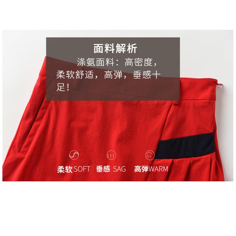 skirt tennis pleated quick-drying skirt short sports - 图1