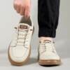 Hong Kong genuine leather top layer cowhide summer sandals for men new soft sole hollow hole shoes one-leg breathable sneakers