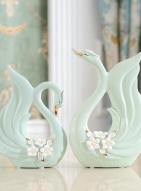 酒柜电视柜摆件客厅家居现代简约玄关创意小摆设工艺品北欧装饰品