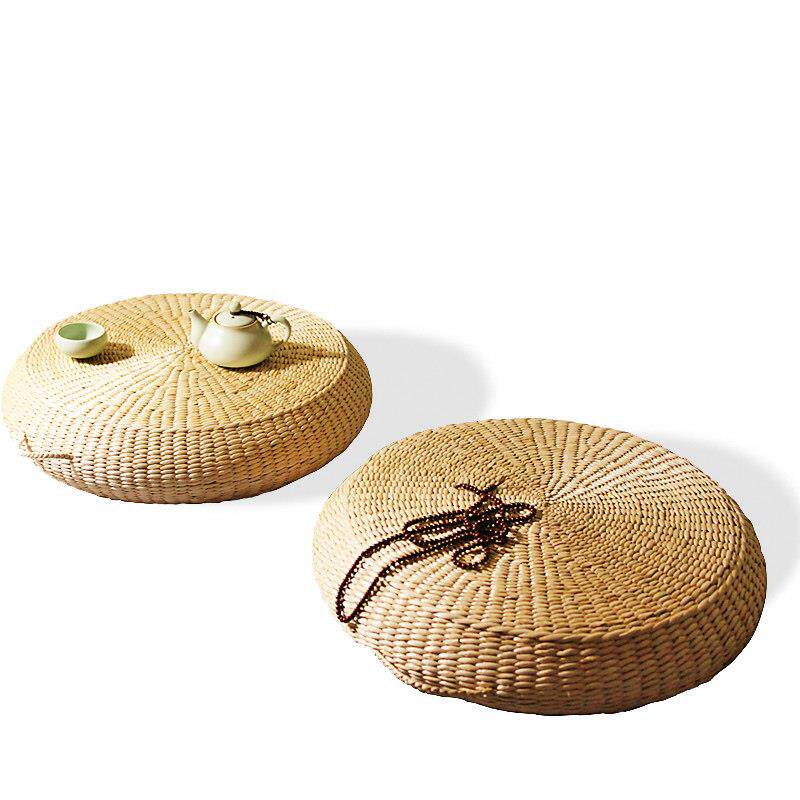 Cattail bay window Chinese style thickened large futon meditation meditation kneeling cushion floor household tatami cushion