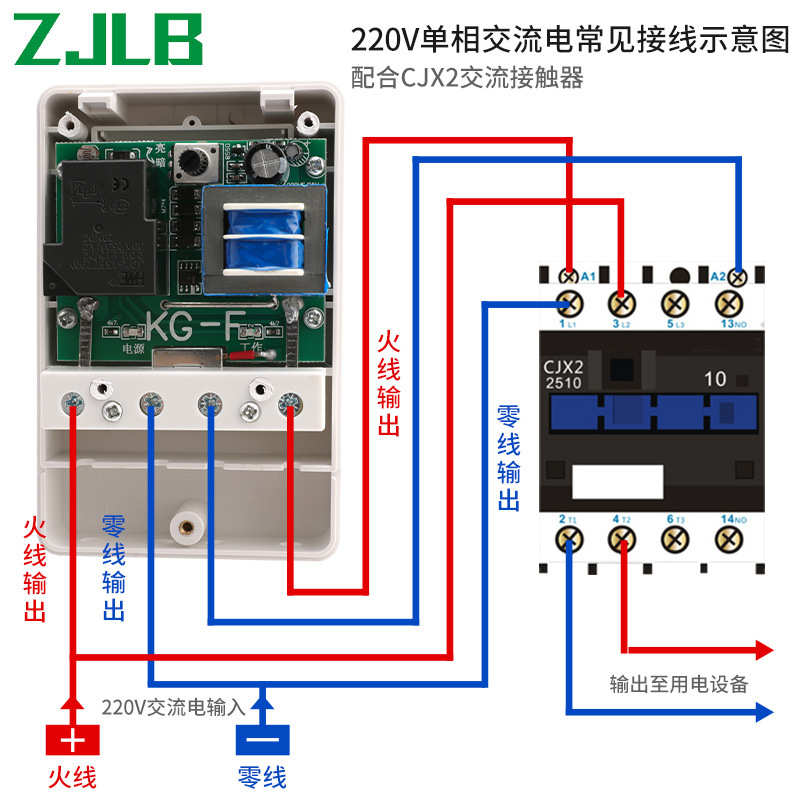 KG-F智能路灯时控光控开关220V天黑全自动感应模块防水防雨控制器 - 图1