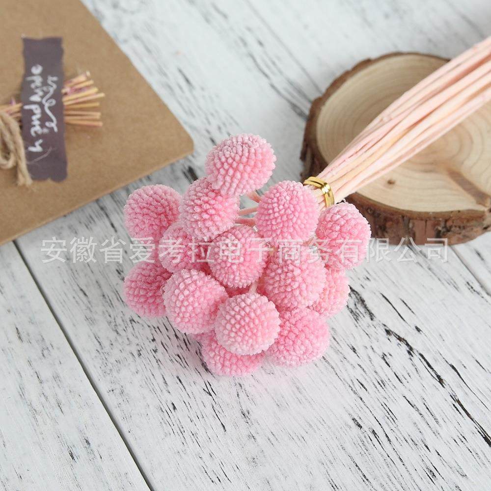 黄金球 黄金果 永生花花材DIY材料配材 永生花礼盒玻璃罩花环材料,淘宝优惠券,粉丝福利购,淘宝优惠卷