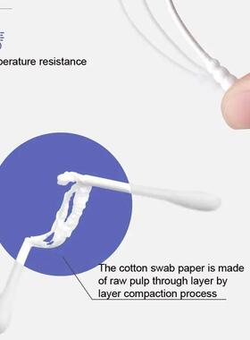 400/200 Pcs Double Head Cotton Swab Women Makeup Lipstik Bud