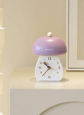 WOZOOM屋准家用轻奢钟表坐式玄关客厅创意简约座钟桌面摆件装饰品