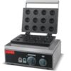 Jieyi Ball Ball Crispy Commercial 12-grid Ball Ball Crispy Electric Heating Pancake Machine Crispy Pastry Machine 12-grid Round Crispy Pastry Factory