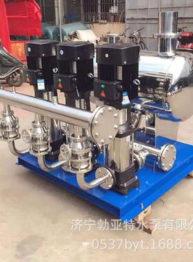 自来水管网无负压二次增压供水系统全自动变频叠压恒压供水设备
