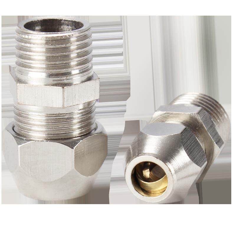 PC8-02莱泽卡套式接头铜管pe三通6油 管01钢气03分螺纹直通10弯头,淘宝优惠券,粉丝福利购,淘宝优惠卷