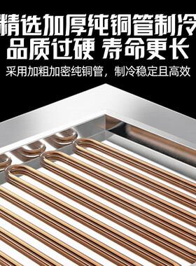 保鲜展示柜商用阶梯式阶梯凉菜三层冷冻冰台展示柜柜冷藏卤菜点菜