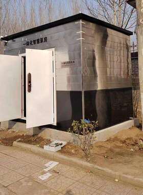 一体化泵房 园林灌溉加户外291泵压房 小区二次供效水泵房 提供果