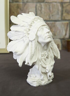 跨境新品印第安人工艺品摆件创意家居客厅装饰品桌面树脂摆件