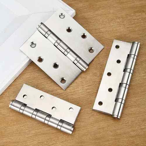 不锈钢国标合页 201/304平开4寸5寸加厚木门房门443 543合页铰链 - 图2