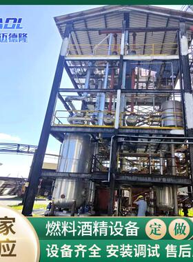 厂家供应紫铜食用酒精设备燃料酒精设备304不锈钢酒精蒸馏设备