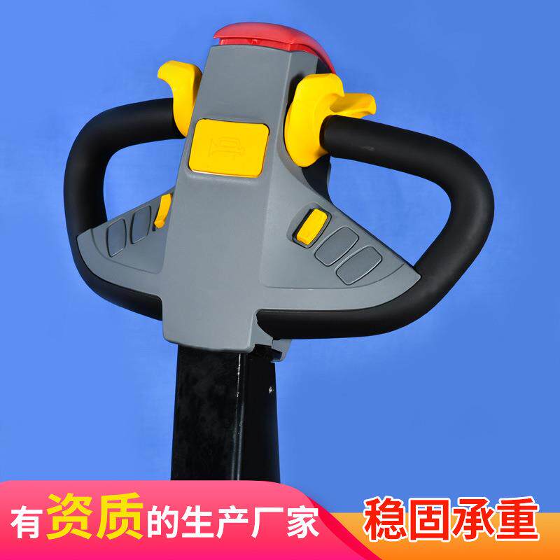 Supply of 1.5 tons stand-driven counterweight electric stacker counterweight all-electric forklift loading and unloading truck