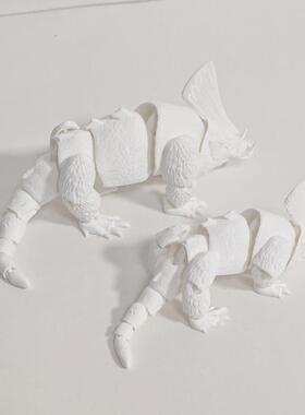 跨境爆款打印玩具猎者3D模型摆件