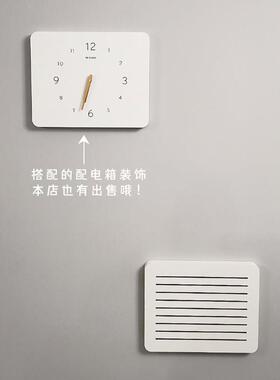 弱电箱遮挡光纤网路线盒多媒体配电箱电闸电表箱装饰画现代风免打