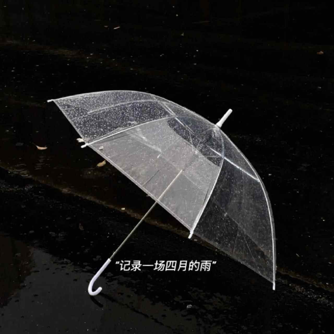 加粗加厚大号透明白网红女长直柄透明雨伞道具绘画伞儿童绘画DIY,淘宝优惠券,粉丝福利购,淘宝优惠卷