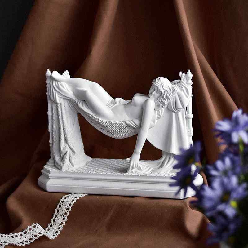 客厅电视柜摆件轻奢高档2025新款北欧维纳斯女神雕像装饰品家居玄,淘宝优惠券,粉丝福利购,淘宝优惠卷