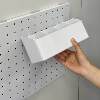 Kitchen sandwich rack slide rail type removable large-capacity household integrated cabinet door back hole plate storage unit