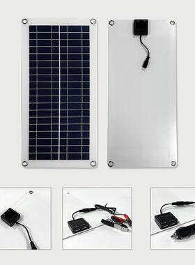 热卖太阳能板黑色控制器12V24V户外便捷太阳能板发电板充电板