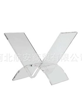 简约夹收纳茶几售楼处架书现代亚克电视柜创意力桌面书架样板房