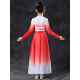 Authentic children's Bloom modern dance performance costumes, Chinese songs and Chinese lantern dance, large slim skirt, opening