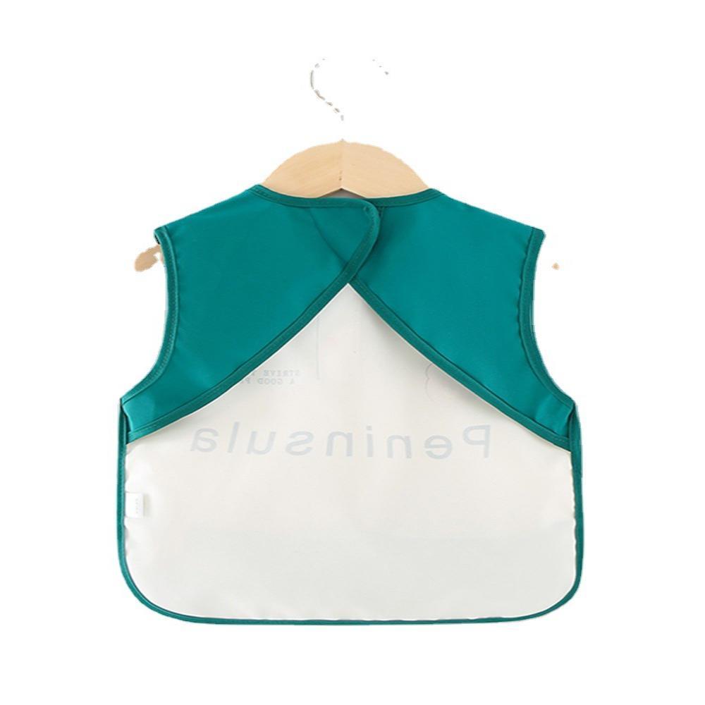 Children's eating bibs, waterproof and dirt-proof, summer thin, male and female baby coveralls, baby saliva napkins, vest style