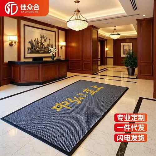 菠纹地垫酒店BLW-XD馆商场写宾字楼单厚位门厅地毯萝加耐磨防滑除 - 图1