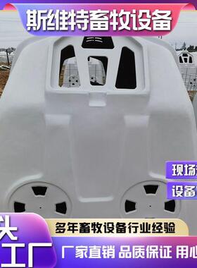 犊牛岛奶牛场用小牛舍聚乙烯保温房独立喂养牛设备小牛饲养笼