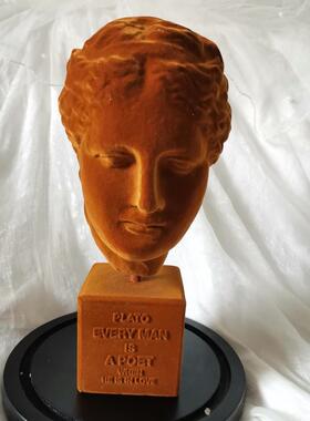 植海吉娅树雕像绒欧式简约时尚家HLR装脂摆品质玄关件仿美艺术仿