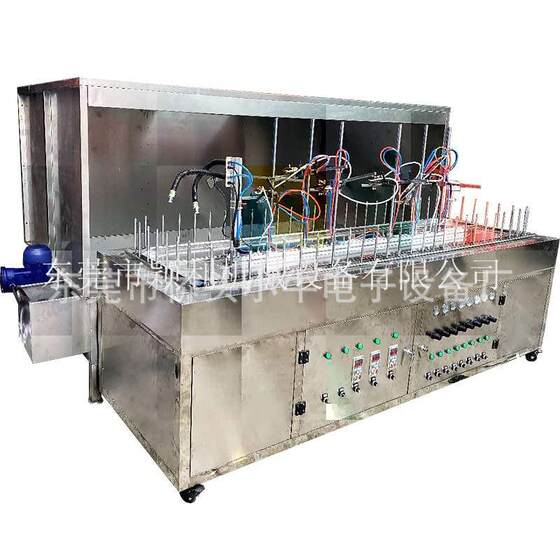 东莞厂家自动喷漆机 水旋气旋地轨小型喷油机 玩具工艺产品喷涂线