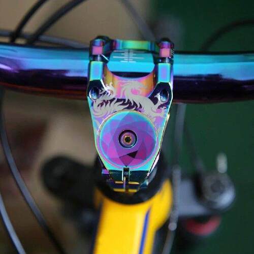 Mountain Bike Head Parts Top Cap Stem Cover Headset Cycling - 图0