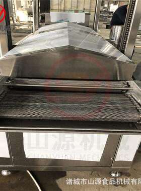 甜品甜甜山源科技 圈油炸机厂家现货 连油炸机式设备鸡腿面包续油