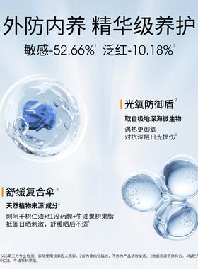 0酒精0香精无需卸妆防晒】ddg小橘环防晒乳学生不搓泥敏肌SPF50+