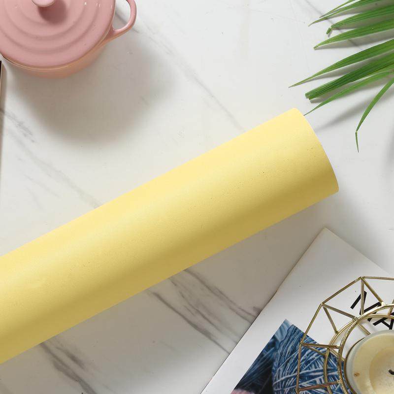 素色PVC波音软片加厚黄色橙色防水纯色自粘磨砂墙纸家具翻新贴纸,淘宝优惠券,粉丝福利购,淘宝优惠卷