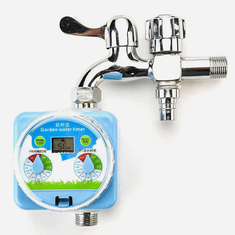 外贸智能园林雨感定时灌溉控制器旋钮懒人浇水喷雾控制器灌溉工具,淘宝优惠券,粉丝福利购,淘宝优惠卷