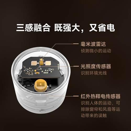 领普人感应器ES3人体存在传感器人来亮灯智能家居已接入米家小爱 - 图2