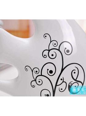 家装饰品工艺品摆件陶瓷动物鱼摆设品简约现代房间卧室摆放新房