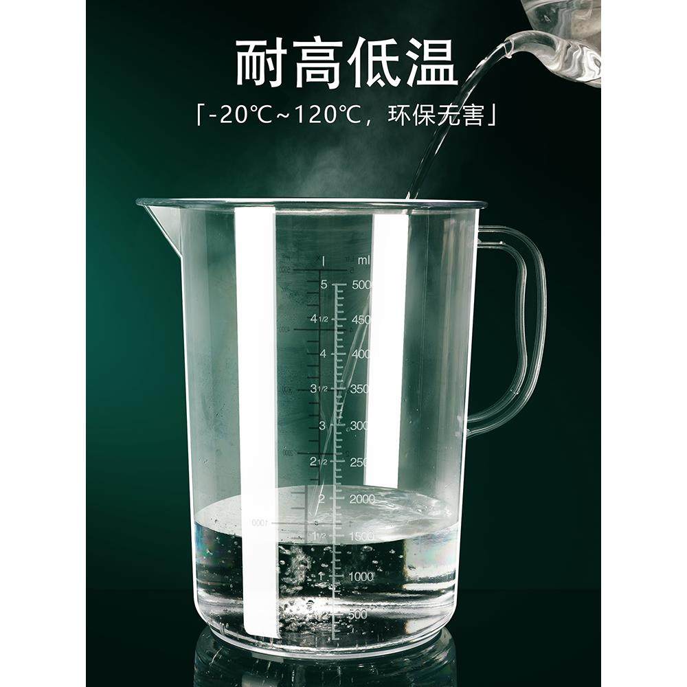 PC带刻度量杯奶茶店专用大容量亚克力量筒商用食品级计量杯食品级,淘宝优惠券,粉丝福利购,淘宝优惠卷
