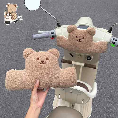 电动车座椅前置防撞垫婴儿宝宝电瓶车摩托车防撞头保护垫加厚加大 - 图0