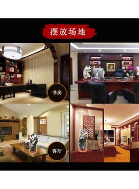 奇石天然原石头摆件浏阳菊花石工艺礼品摆饰办公室装饰收藏观赏风