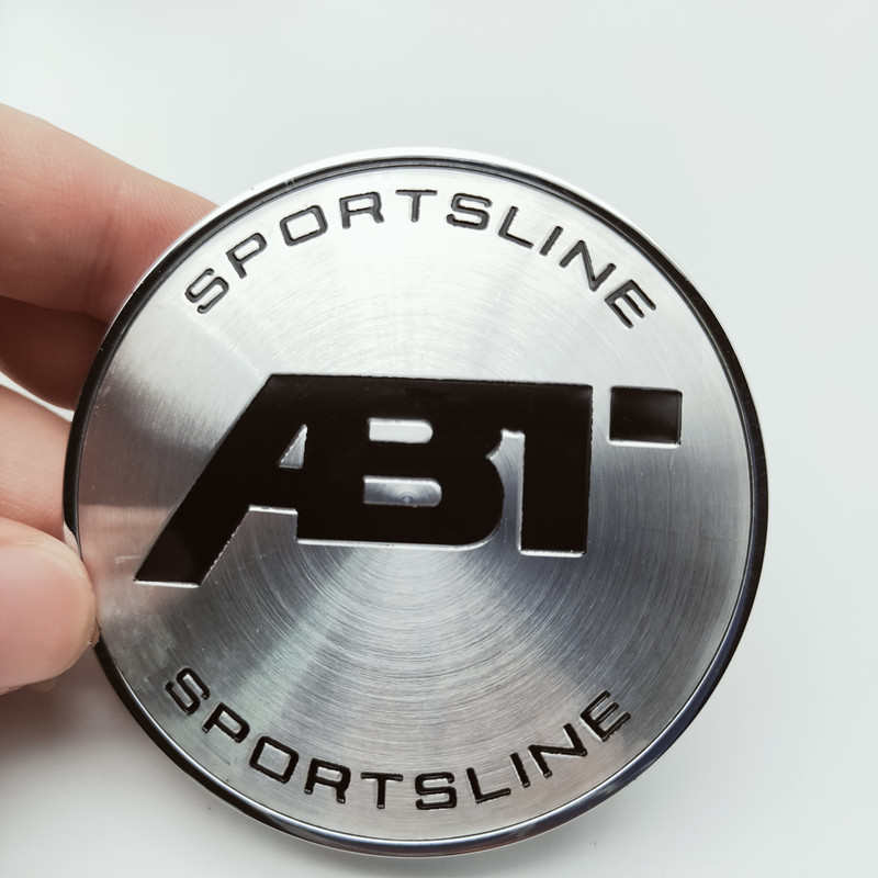 适用汽车轮毂改装盖ABT轮盖外径56mm61mm65mm69mm75mm大纵奔奥改 - 图0