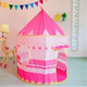 Kinder kleines Zelt Indoor -Spielzeug Game House House und Mädchen Baby Prinzessin Schloss Kindergarten Home Geschenkball Pool
