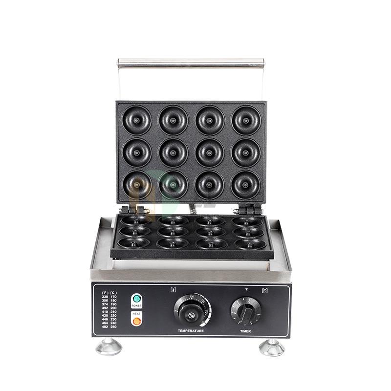 Multi-grill donut machine, commercial round crispy electric baking pancake machine, commercial waffle maker, multi-grill donut machine