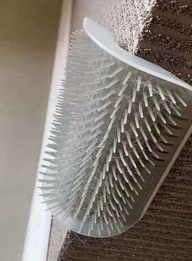 Cat corner scrubber cat scratch toy scrubber massage brush