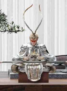 厂家直供孙悟空创意家居摆件装饰品3D立体浮雕玄关小摆设斗战胜佛