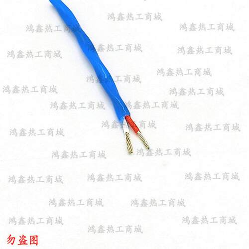 K型温度探头补偿导线 延长线 加长线 温控器快速对接热电偶测温线 - 图1