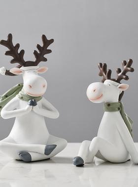 现代轻奢创意家居客厅装饰卧室酒柜电视柜玄关办公室桌面摆件礼物